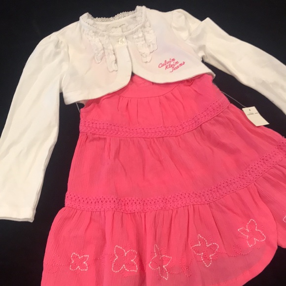 Brand new Calvin Klein 2 piece set for 4T girl - Picture 4 of 14
